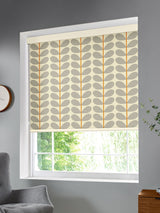 Next Orla Kiely Grey Two Colour Stem Made To Measure Roller Blind- Buy online at McGrocer