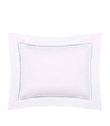 Harrods Yves Delorme Colisée Blanc Boudoir Pillowcase 31cm x 42cm- Buy online at McGrocer