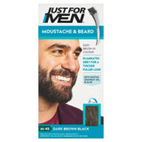 Superdrug Just For Men Beard Gel Natural Dark Brown-Black- Buy online at McGrocer
