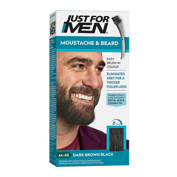 Just For Men Beard Gel Natural Dark Brown-Black, UK version