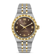 Harrods TUDOR Royal Stainless Steel and Yellow Gold Watch 30mm- Buy online at McGrocer