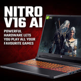 Acer Nitro V16 AI gaming laptop 16 inch, UK version