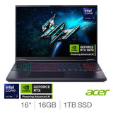 Acer Predator Helios NEO 16 AI gaming laptop - British product