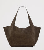 Saint Laurent Bea tote bag suede Cassandre monogram - British product