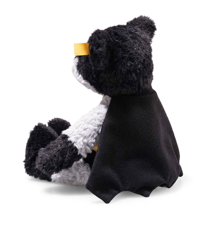 Steiff Batman plush bear with cape and mask, imported from the UK