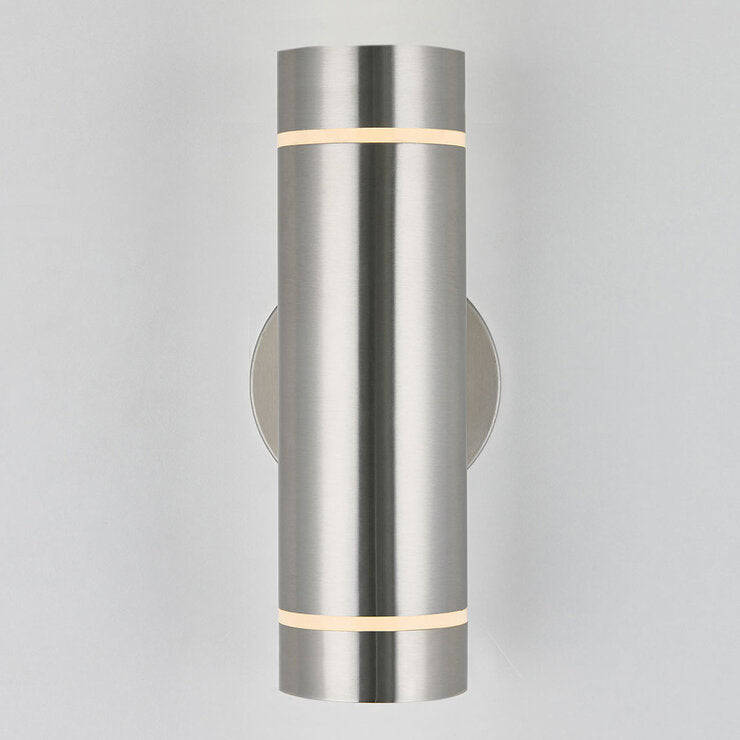Artika C7 stainless steel wall light, UK version