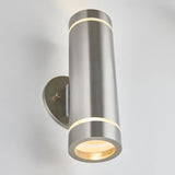 Artika C7 stainless steel wall light, UK version