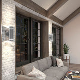 Artika C7 stainless steel wall light, UK version