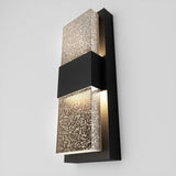 Artika Mazza Bubble LED wall light in black, imported from the UK