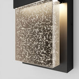 Artika Mazza Bubble LED wall light in black, imported from the UK