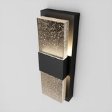 Artika Mazza Bubble LED wall light in black, imported from the UK