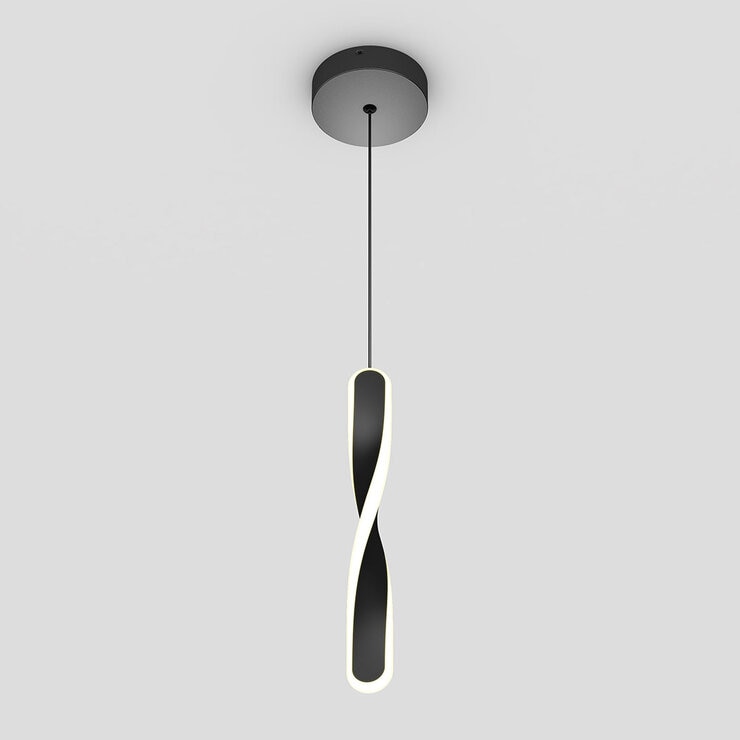 Artika Finley black LED pendant light tunable white - British product