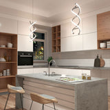 Artika DNA single light LED pendant chrome, imported from the UK