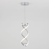Artika DNA single light LED pendant chrome, imported from the UK