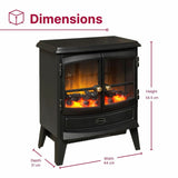 Dimplex Springborne Optiflame electric stove 2kW (British brand)
