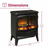 Dimplex Springborne Optiflame electric stove 2kW (British brand)