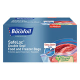 Bacofoil food and freezer bags medium 152 pack - British product
