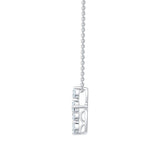Costco 0.50ctw diamond cross pendant in 14ct white gold - British product