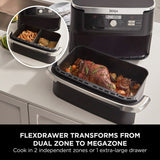 Ninja Foodi FlexDrawer dual air fryer 10.4L (British brand)