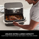 Ninja Foodi FlexDrawer dual air fryer 10.4L (British brand)