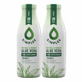 Costco UK Simplee Organic Aloe Vera Supplement, 2 x 1L- Buy online at McGrocer