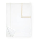 Pratesi Cotton Tre Righ King Duvet Cover 230cm x 220cm, imported from the UK