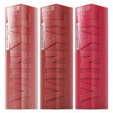 Maybelline Vinyl Liquid Lipstick 3 pack (British brand)