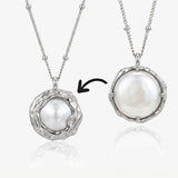 Superdrug MUCHV Pearl Necklace with Bobble Chain in 18k Gold or Silver 45cm- Buy online at McGrocer