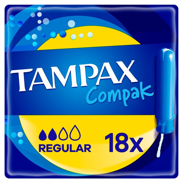 Tampax Compak Regular Tampons 18 per pack GOODS M&S