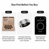 Ultrahuman Ring AIR Raw Titanium size 7, UK version