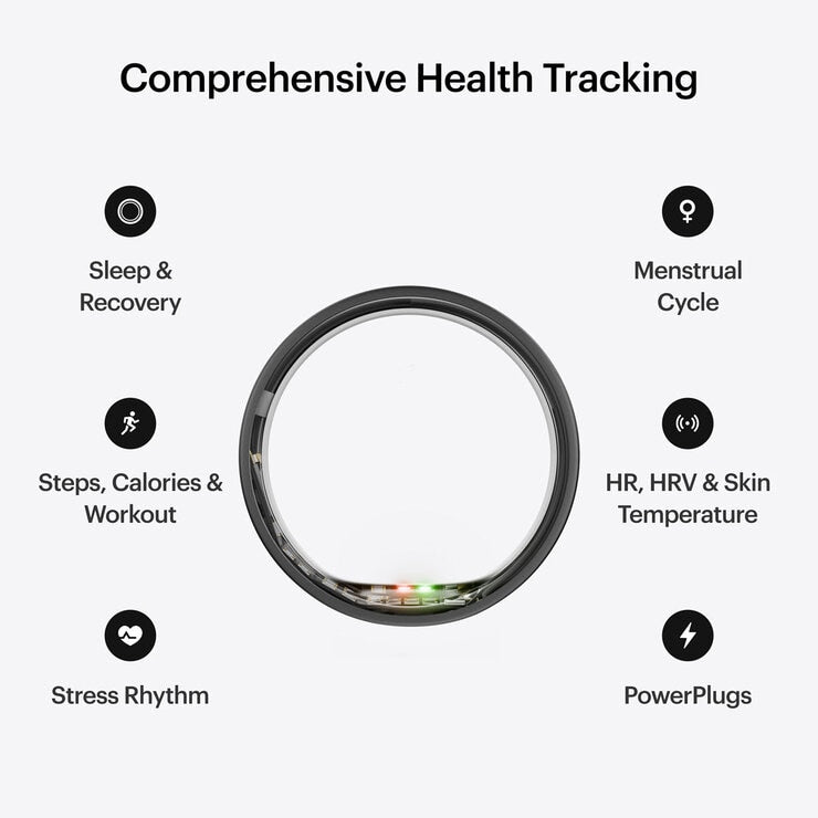 Ultrahuman Ring AIR Matte Grey Size 6 (British brand)