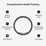 Ultrahuman Ring AIR matte grey size 14 (British brand)