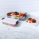 Costco UK Sabatier Snacklebox with Cutting Board Lids 2 Pack- Buy online at McGrocer