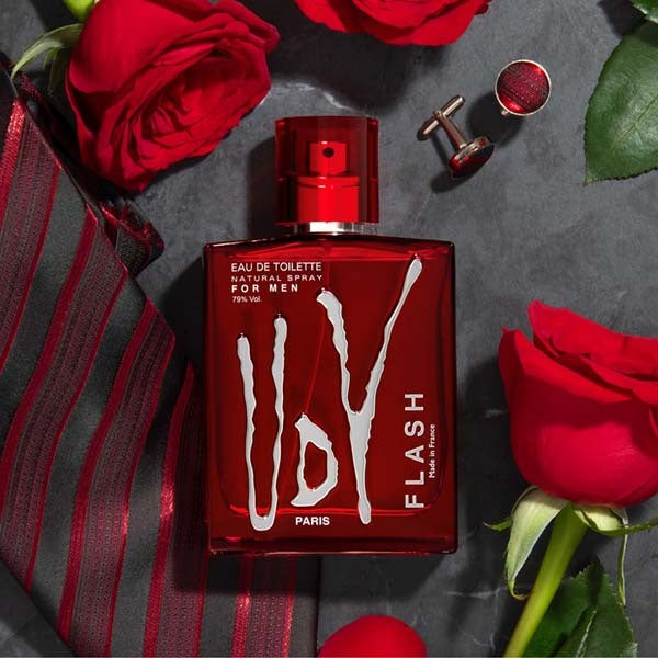 UDV Flash Eau de Toilette 100ml, imported from the UK