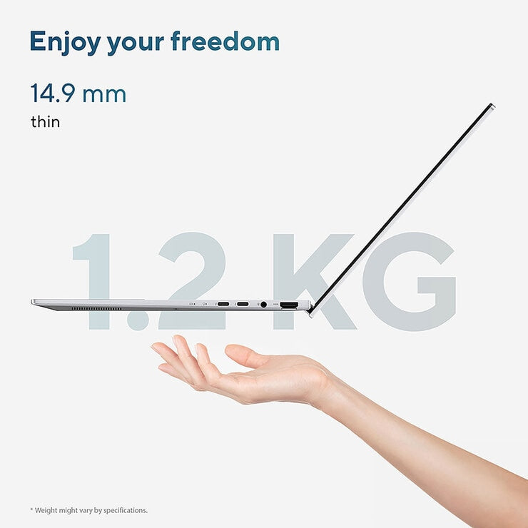 ASUS Zenbook 14 OLED laptop, imported from the UK