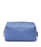 Aspinal of London grained leather make-up bag - British product