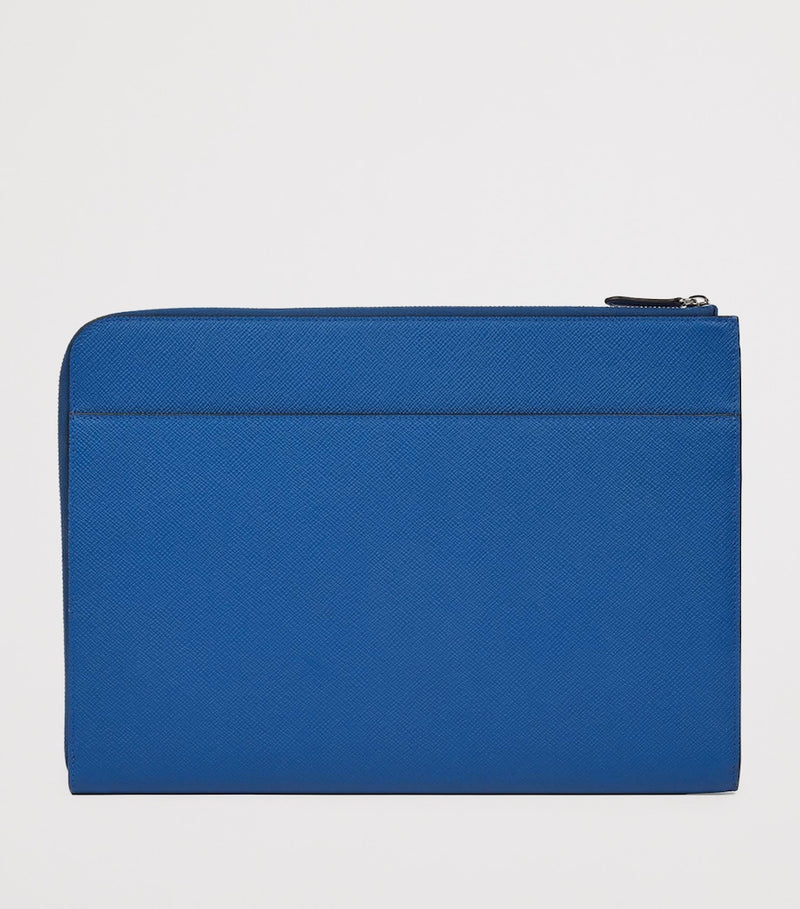 Smythson Panama leather laptop case 13-inch - British product