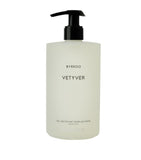 Byredo Vetyver hand wash 450ml bottle, imported from the UK