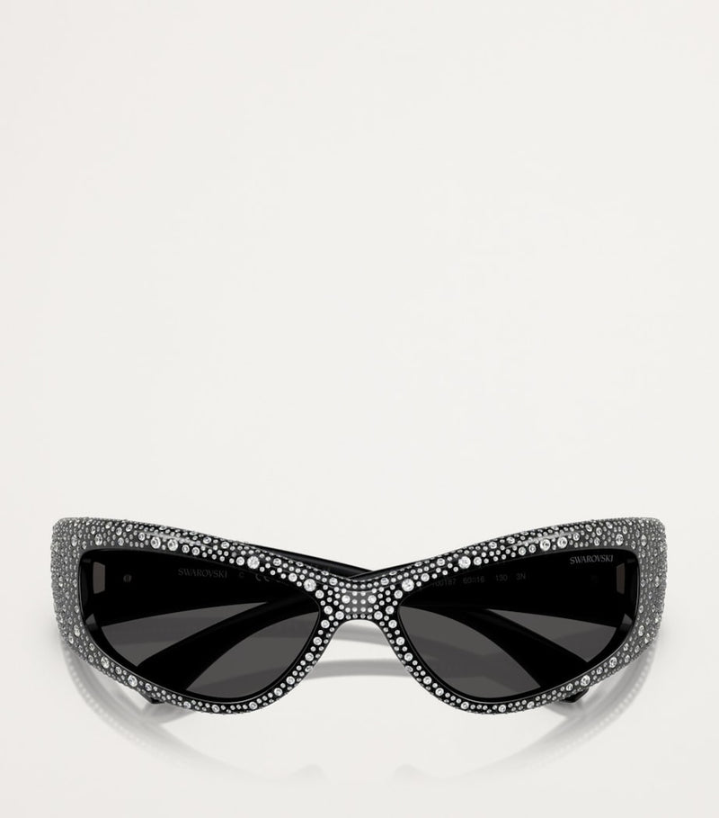 Swarovski SK6027 sunglasses acetate frame - British product