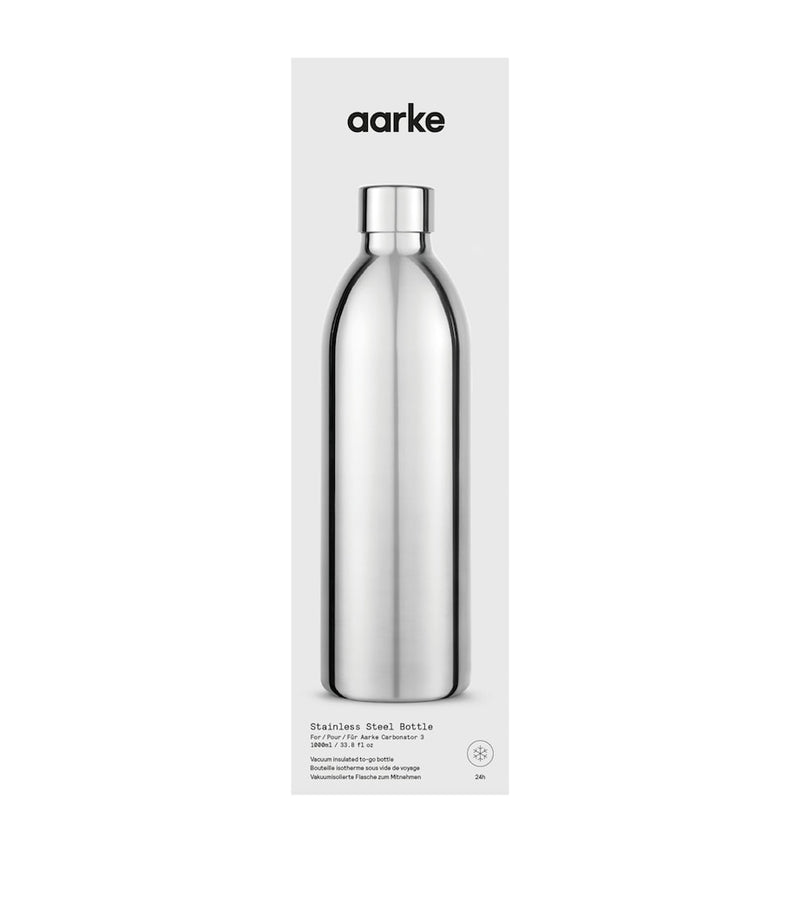 Aarke Stainless Steel Carbonator 3 To-Go Bottle - British product