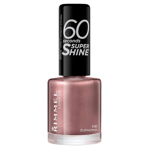 Rimmel Nail Polish 60 Second Euphoria 8ml, imported from the UK
