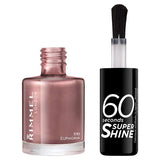 Rimmel Nail Polish 60 Second Euphoria 8ml, imported from the UK