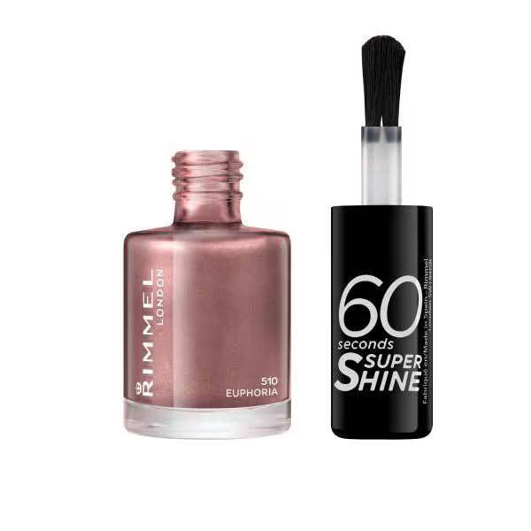 Rimmel Nail Polish 60 Second Euphoria 8ml, imported from the UK