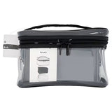 Superdrug Superdrug Clear Cosmetic Bag Set of 3 Makeup Bags- Buy online at McGrocer