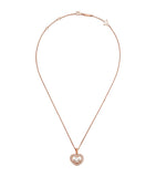 Chopard rose gold and diamond necklace 42cm (British brand)