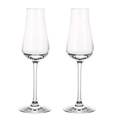 Harrods Baccarat Chateau Baccarat Champagne Flutes Set of 2- Buy online at McGrocer