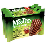 My Motto crispy wafers hazelnut and cocoa cream, UK version