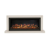Flare Elyce Grande wall mounted electric fireplace cream 2kW (British brand)