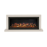 Flare Elyce Grande wall mounted electric fireplace cream 2kW (British brand)