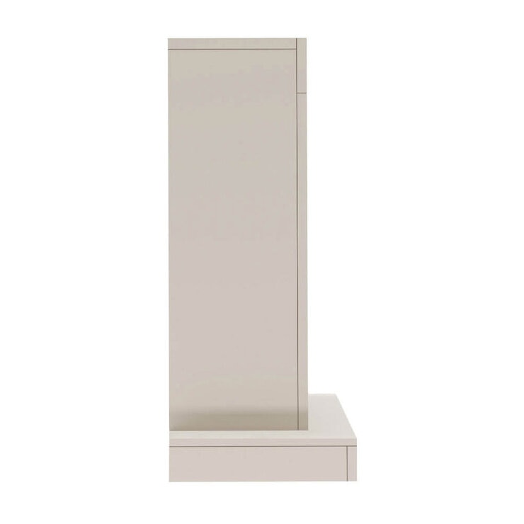 Flare Elyce Grande wall mounted electric fireplace cream 2kW (British brand)
